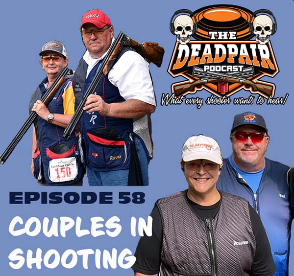 Couples are becoming more prevalent in sporing clays, and for good reason! Listen in as we discuss with Malcom and Melanie Parker as well as  Paul and Rosanne Prucka, why sporting clays has brought them closer together.