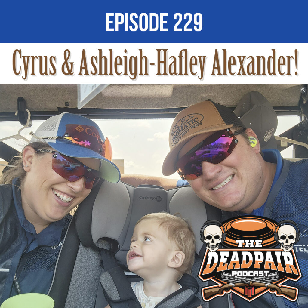 If you are a relatively new shooter, you may recognize the names Cyrus and/or Ashleigh Alexander from Shotgun Gear Trap rentals, as they are often at large events across the country helping organize events, as well as providing equipment and setting targets. However, if you have been in sporting clays for a little while, you will recognize Ashleigh as a multi-time, Ladies World, National, and US Open champion! From a very young age, Ashleigh found great success, along with the help of coaches like Wendall Cherry, at the very top of the game! She was also inducted into the NSCA Hall of Fame in 2024. However, do not think for a second that Cyrus himself doesn't know how to shoot! Cyrus was a young shooter that competed through college and also had some success. Even still, as their business, married life, and now parents of a young child, have kept them busy, they still love competing!  This was a fun episode with lots of insights from two fierce competitors, industry icons, and truly great people!